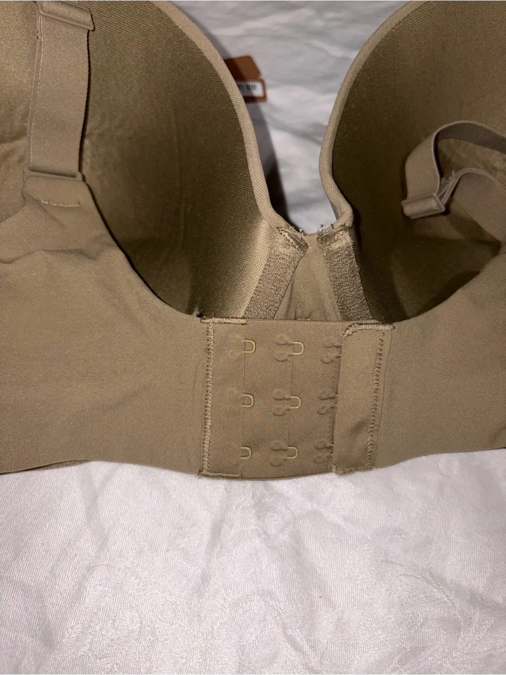 Nwt SKIMS Fits Everybody push up Demi bra  Khaki Green